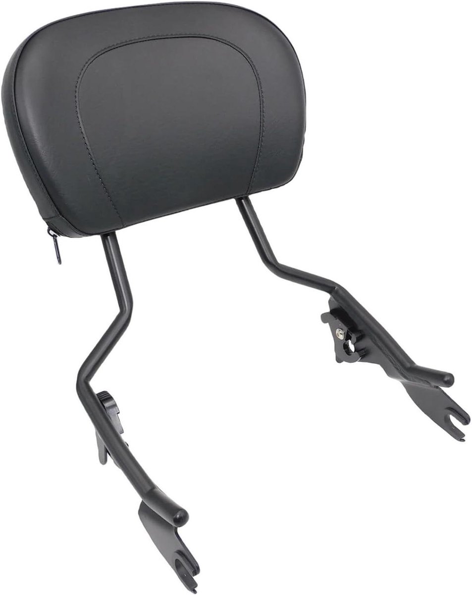 Passagier Rugleuning - Motorfiets Sissy Bar - Comfortabel Rijden - Afneembaar Ontwerp - Niet Gespecificeerd - Zwart