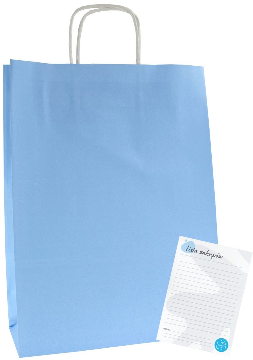 Blauwe papierbakjes 24x10x32 cm - 100 stuks