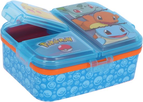 Pokemon lunchset; lunchbox, snackbox en drinkfles — afbeelding 3