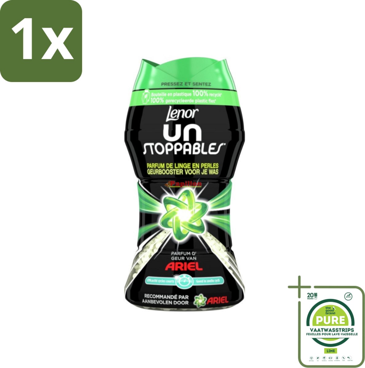 1 x Lenor Unstoppables - Geurbooster - Parfum van Ariel - 11 Wasbeurten - Wasverzachter - Geur - Geurboost - Langdurige Geur - Ariel