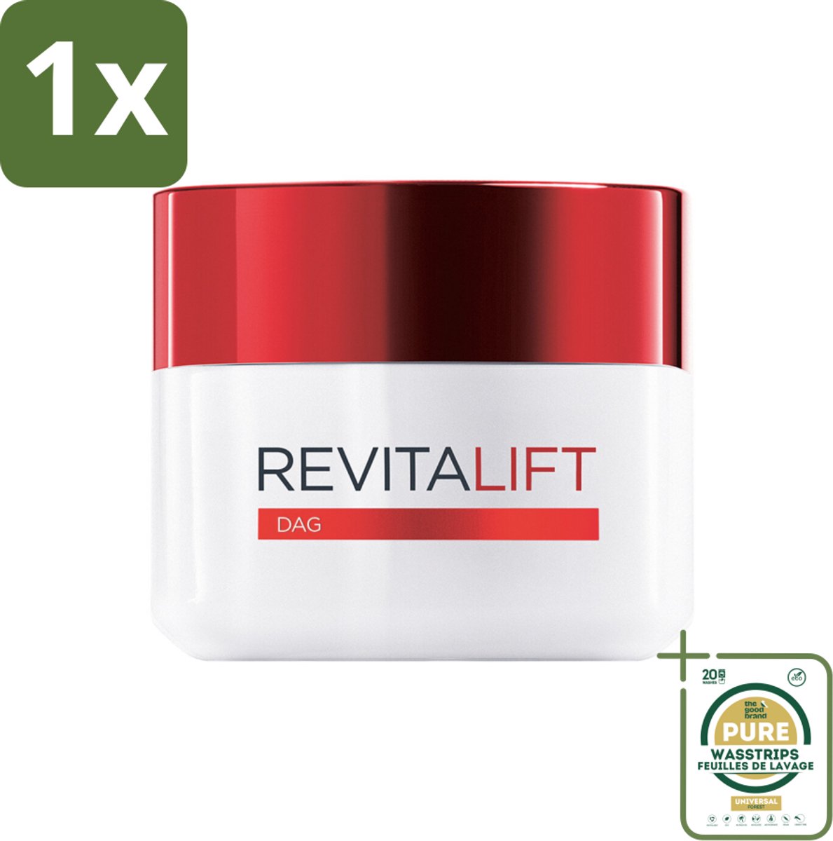 1 x L'Oréal Revitalift Anti-Rimpel Dagcrème 50 ml- Anti-aging Crème - Rimpels - Veroudering - Huidverzorging - Retinol