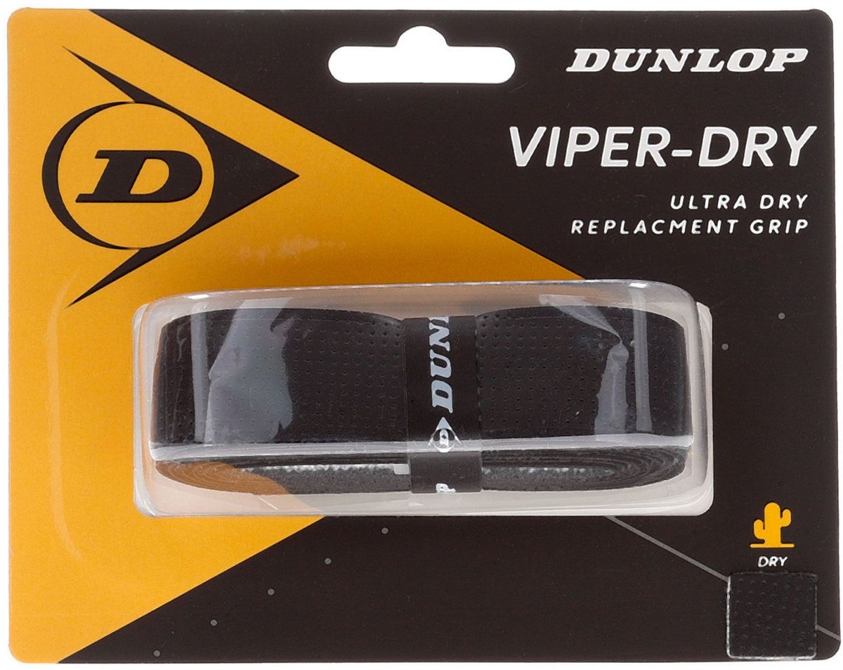 DUNLOP VIPERDRY REP GRIP BLK