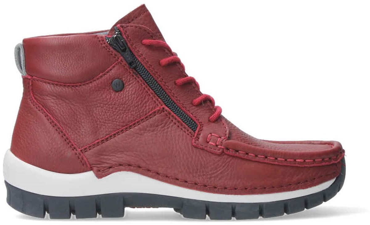 WOLKY 04740 30553 BOOST Cherry Red damesschoenen