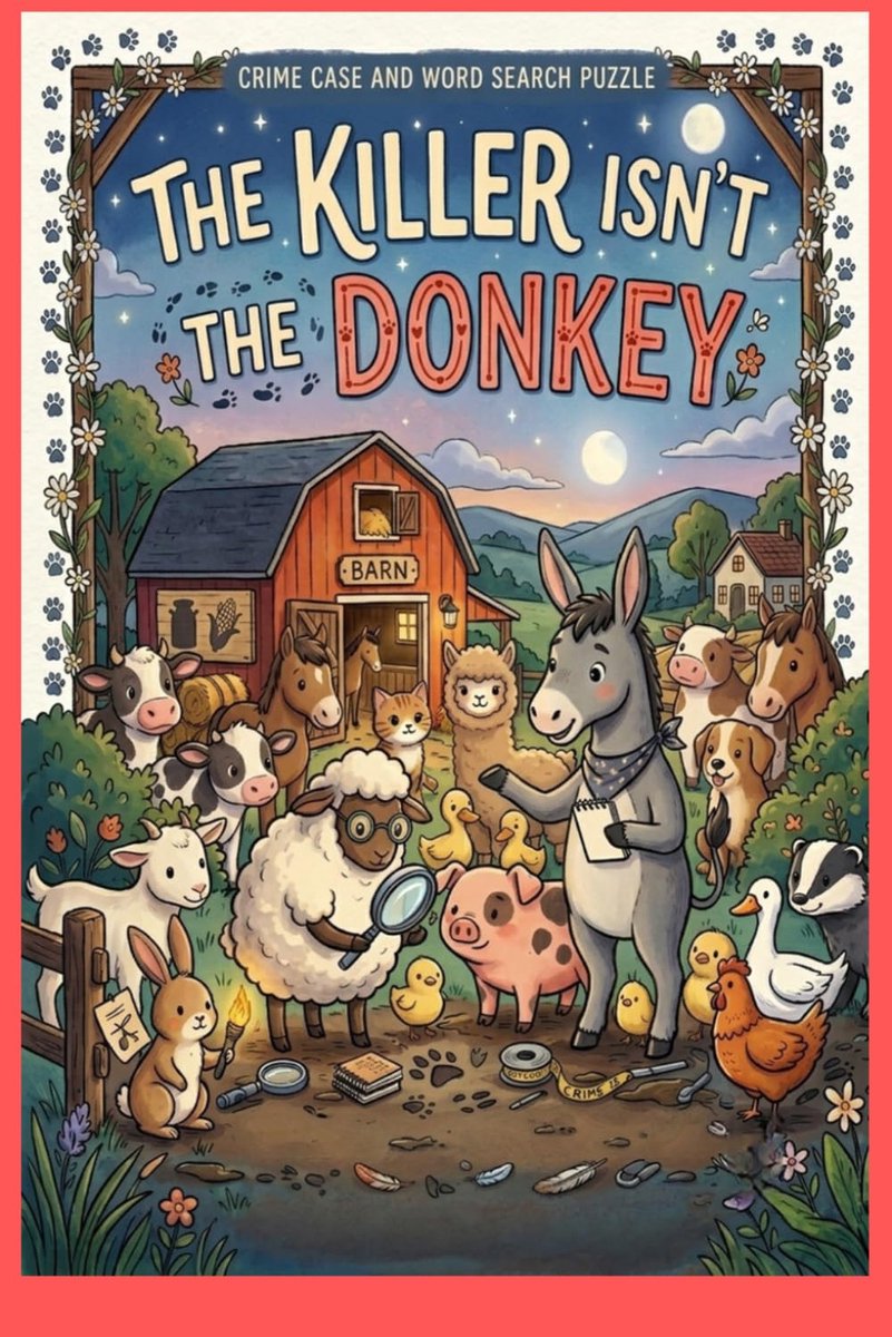 The Killer Isn't The Donkey: Be The Detective of This case: murder puzzle game of 13001 suspect and one killer, A Word - ShopVlot
