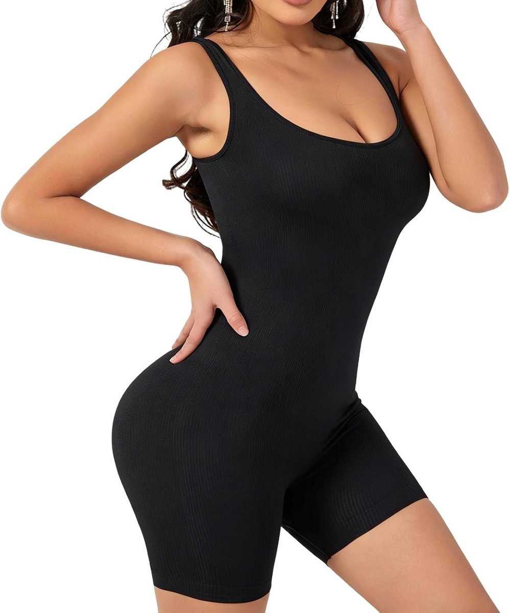 Figuurvormende bodysuit voor vrouwen, naadloze onzichtbare onderkleding, shapewear voor een platte buik, tailleversteviging en ondersteuning van de borst