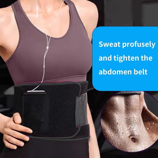 Efficiënte Buikband voor Mannen en Vrouwen, Snelle Ontspanning en Ondersteuning voor de Buik, Ideaal voor Training en Herstel — afbeelding 2