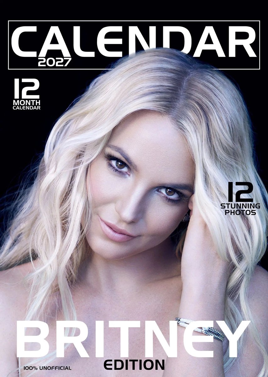 Britney Spears A3 Kalender 2027