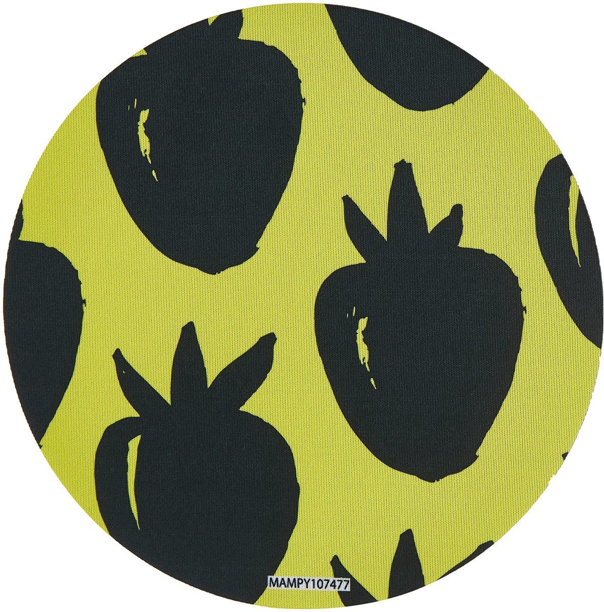 Questo Casa, Ronde digitaal bedrukte muismat, antislip onderkant, voor kantoor en thuis, diameter: 22 cm - ShopVlot