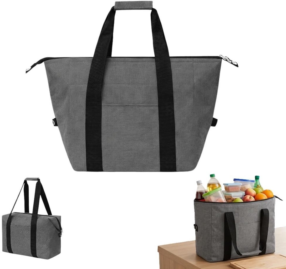 Solidchoice - Opvouwbare Koeltas voor Picknick en Boodschappen