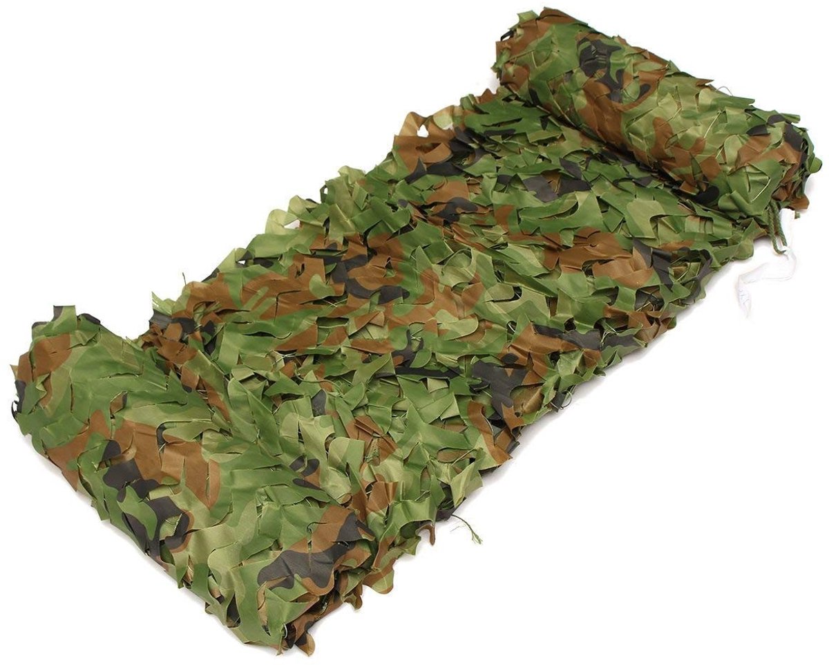 Solidchoice - Camouflage Net 5x6M voor Jacht en Decoratie