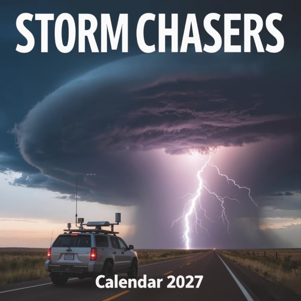 Storm Chasers Calendar 2027: An Exhilarating 12-Month Photographic Journey Following Extreme Weather and Supercell - ShopVlot