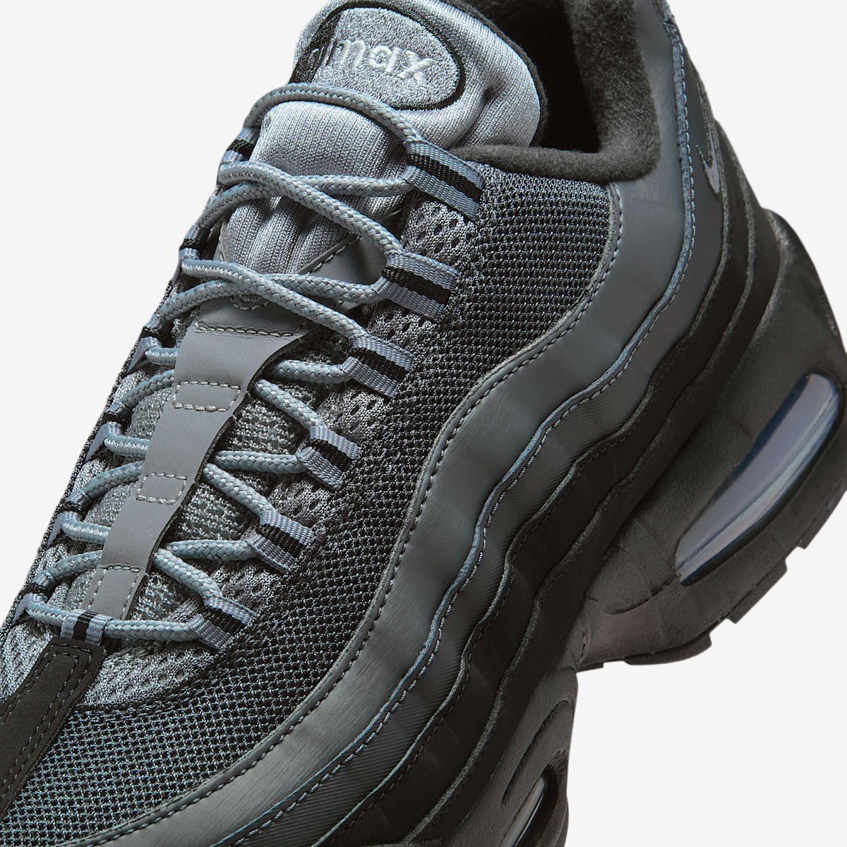 Nike Air Max 95 Sneakers – /Metallic Big Bubble Lifestyle Heren Sneakers Zwart
