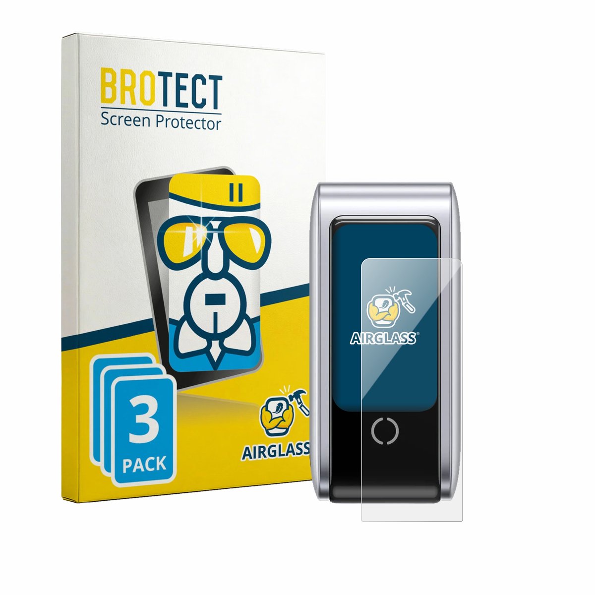 Screenprotector 3 Stuks voor UGREEN Nexode Pro Beschermglas transparant