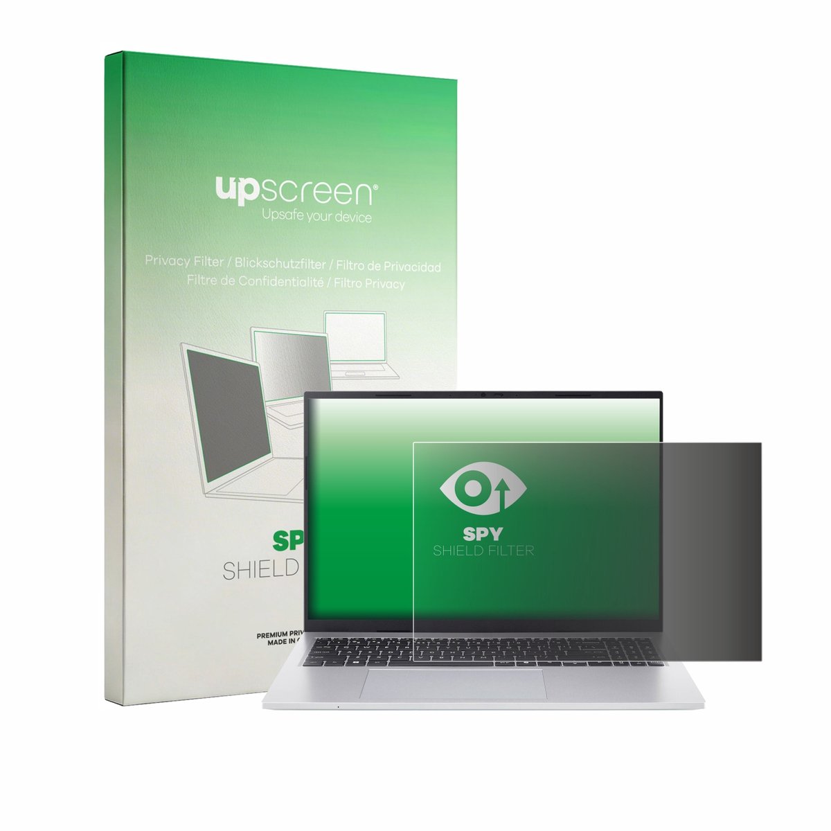upscreen - privacyscherm voor Acer Aspire Go 16 - privacy filter screenfilter Blauwlichtfilter