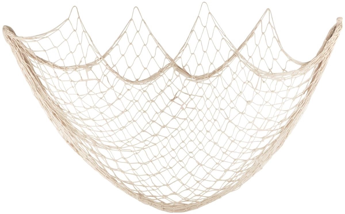 Elzusha - Decoratieve Vissennet Wanddecoratie 100x200cm voor Mediterrane Sfeer