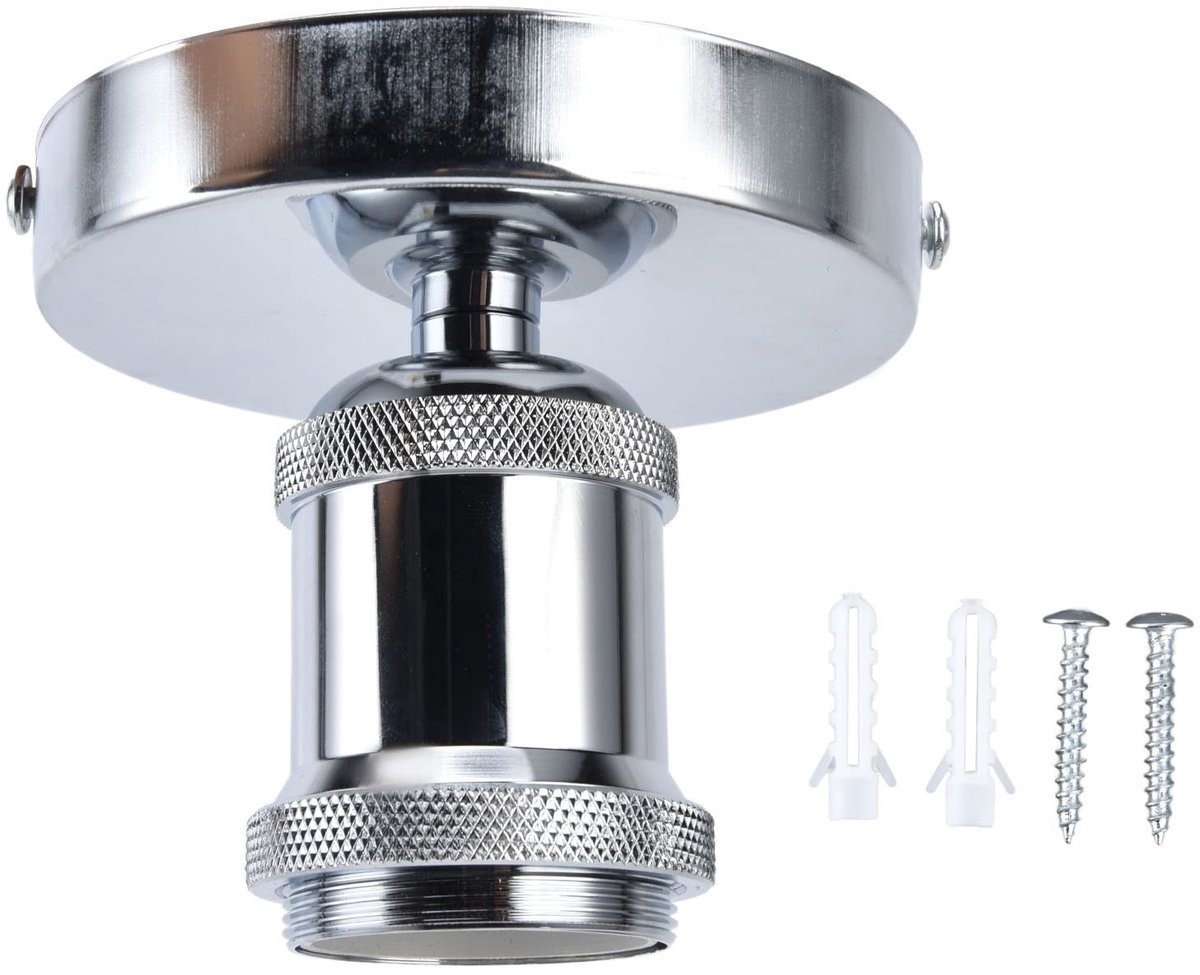Elzusha - Vintage E26/E27 Lamphouder voor Plafondlamp