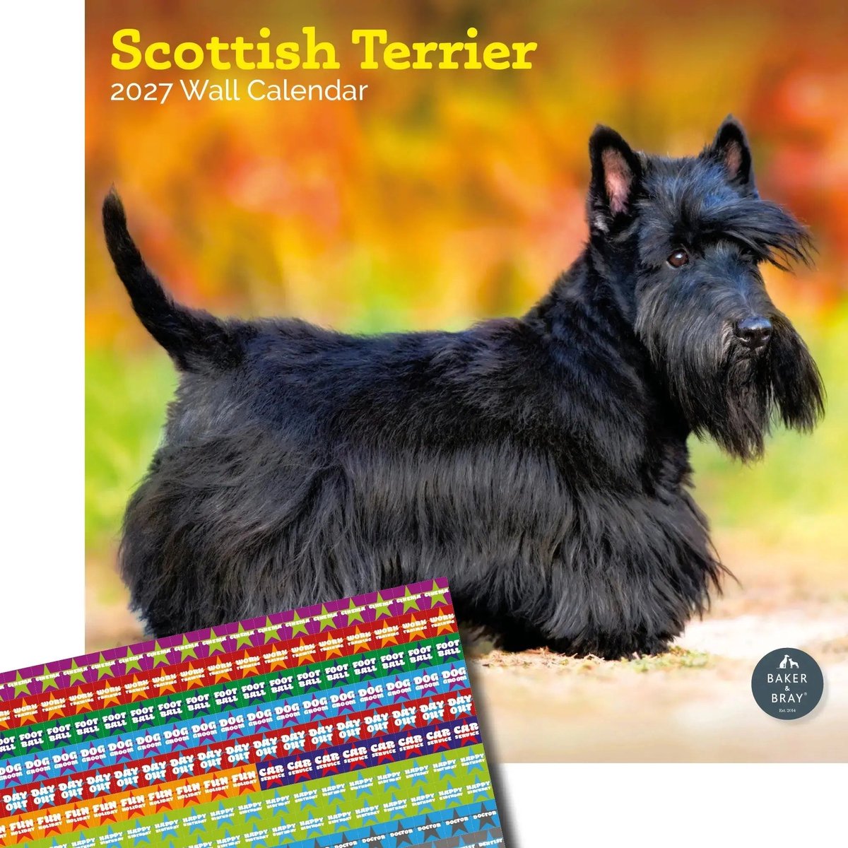 Schotse Terrier Kalender 2027