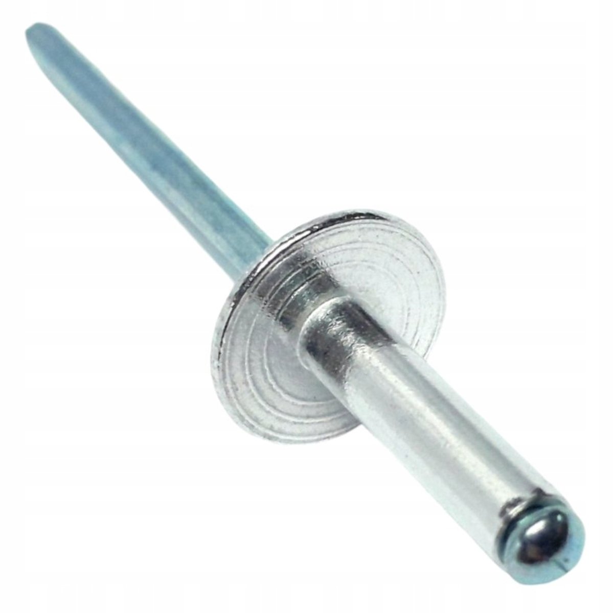 4,8x16mm Al/St blindklinknagels, platte verzonken kop, 250 stuks
