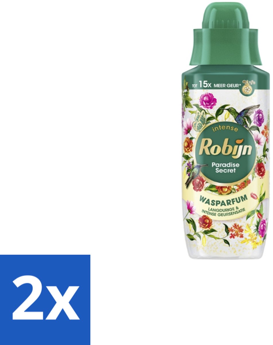 Robijn Wasparfum Paradise Secret 342 ml - Voordeelverpakking - 2 stuks