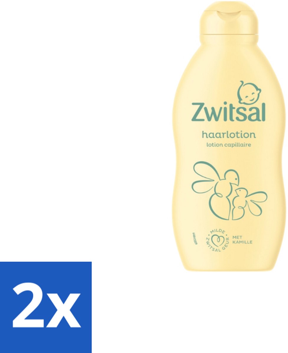 Zwitsal Haarlotion Baby 200 ml - Voordeelverpakking - 2 stuks