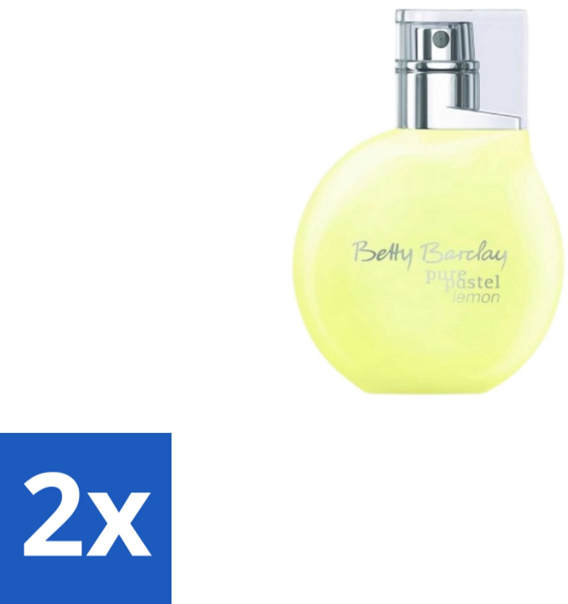 2 x Betty Barclay – Eau de Toilette – Pure Pastel Lemon – 20 ml - Eau De Toilette - Citroen - Appel - Mandarijn - Viooltje