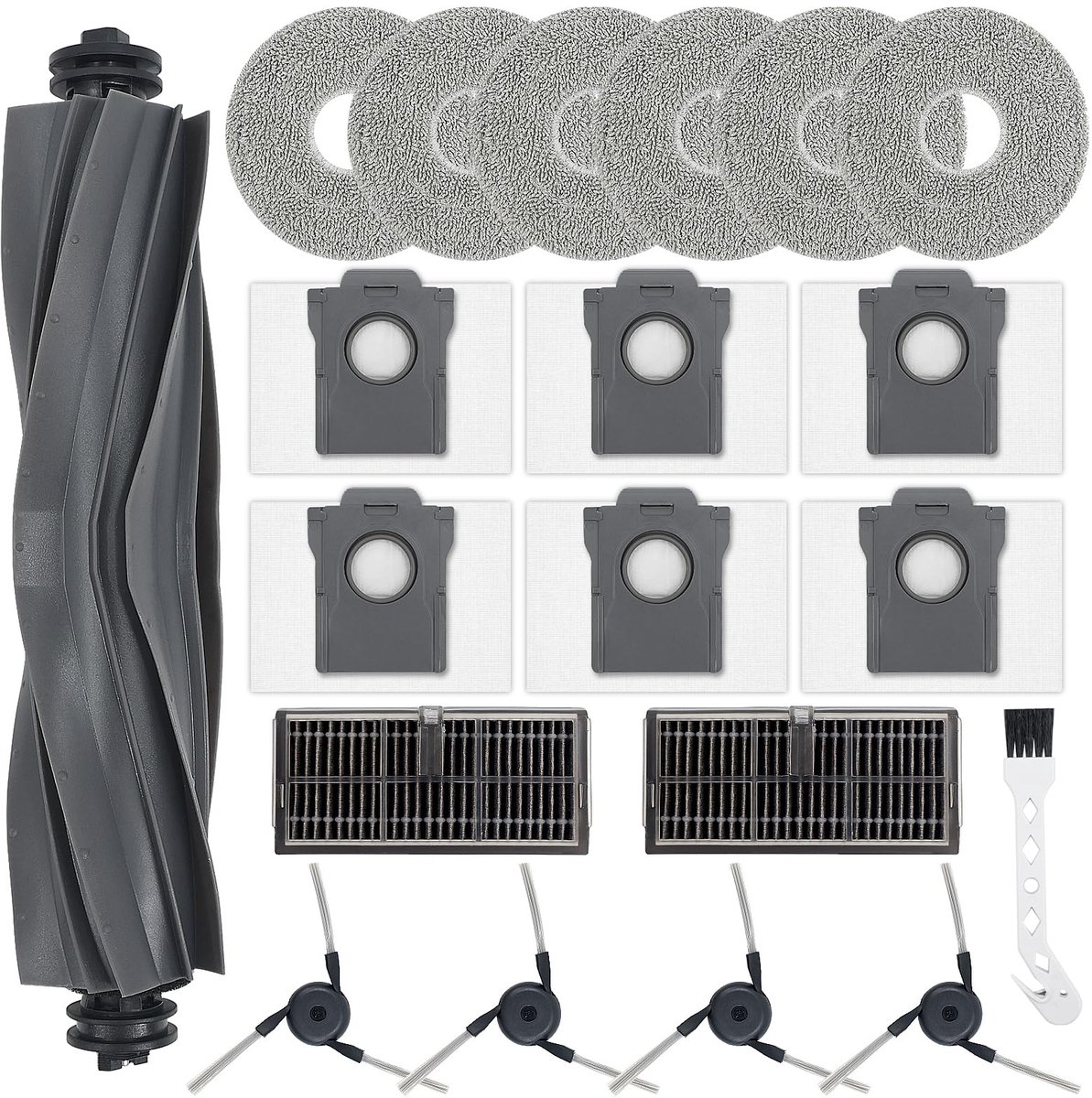 20 accessoires voor Dreame L10s Ultra Gen 3/ L50 Ultra AE/ X40 Ultra/ L40 Ultra, Mova P50 Pro Ultra robotstofzuigers: - ShopVlot