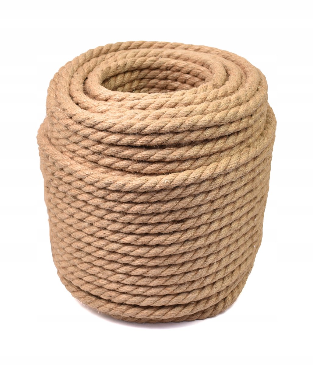 Natuurlijk Jute Touw 18mm 35m - Sterk & Decoratief Zeilstouw