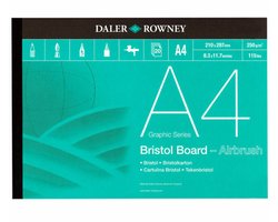Daler-Rowney Bristol Board Pad A4 - 20 Sheets