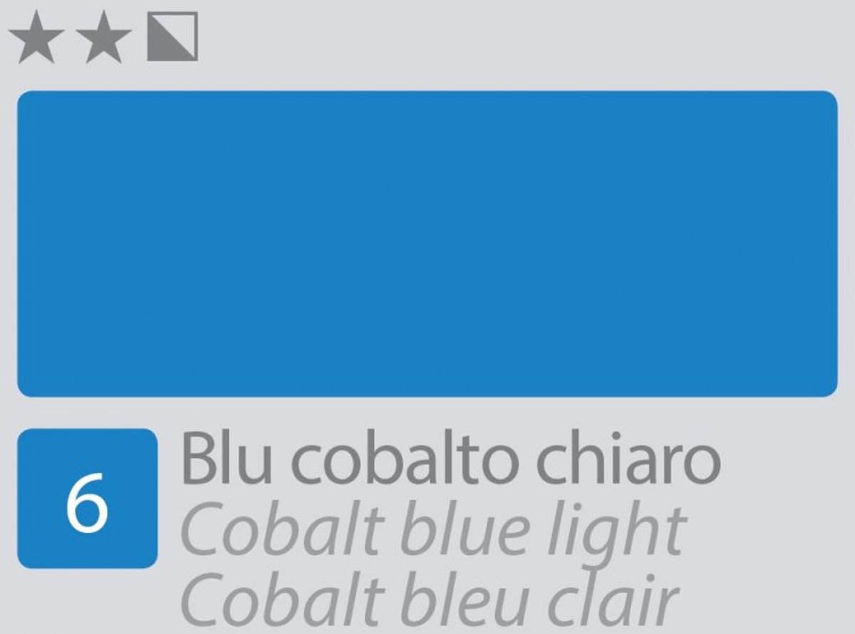 Divolo Accademia Olieverf 20 ml. - Cobalt Blue Light