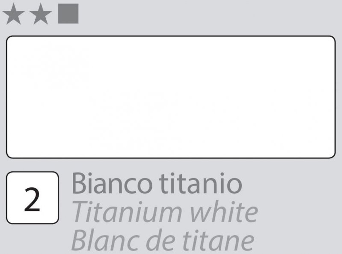 Divolo Accademia Olieverf 20 ml. - Titaanwit