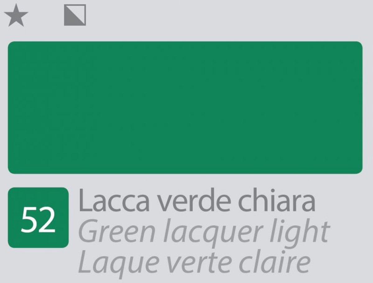 Divolo Accademia Olieverf 20 ml. - Green Lacquer Light