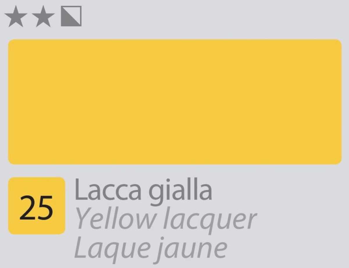 Divolo Accademia Olieverf 20 ml. - Yellow Lacquer