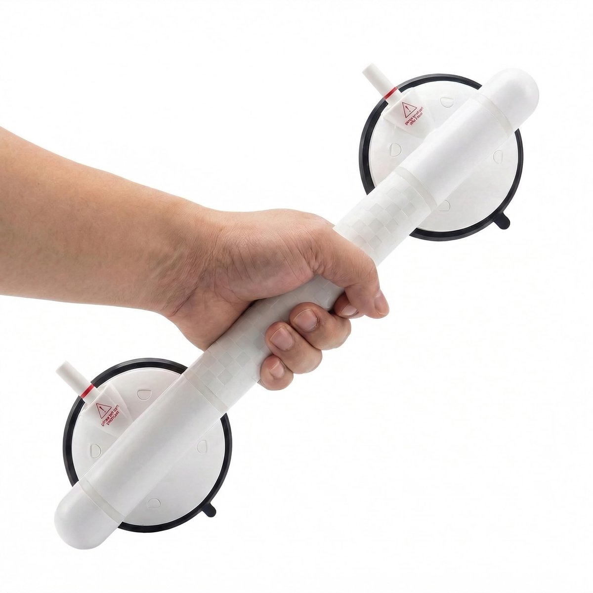Solidchoice - 46.5 cm Lange Handgreep voor Badkamer met Zuignap