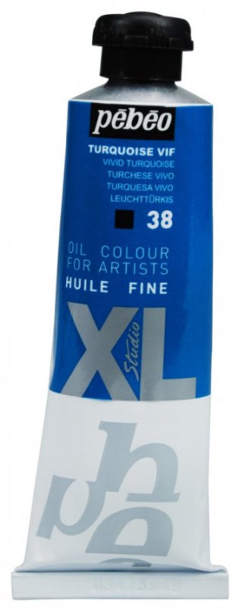 Pebeo Studio XL Olieverf 37 ml. - 38 Fel turkoois