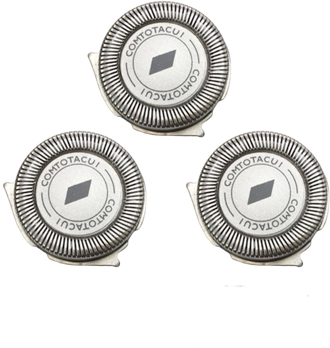 casalora® - Opzetmesjes geschikt voor Philips elektrische scheerapparaten serie 1000-3000 - scheerkoppen mannen - Vervangmesjes - Accessoires voor dubbellaags trimmesjes - 3 stuks