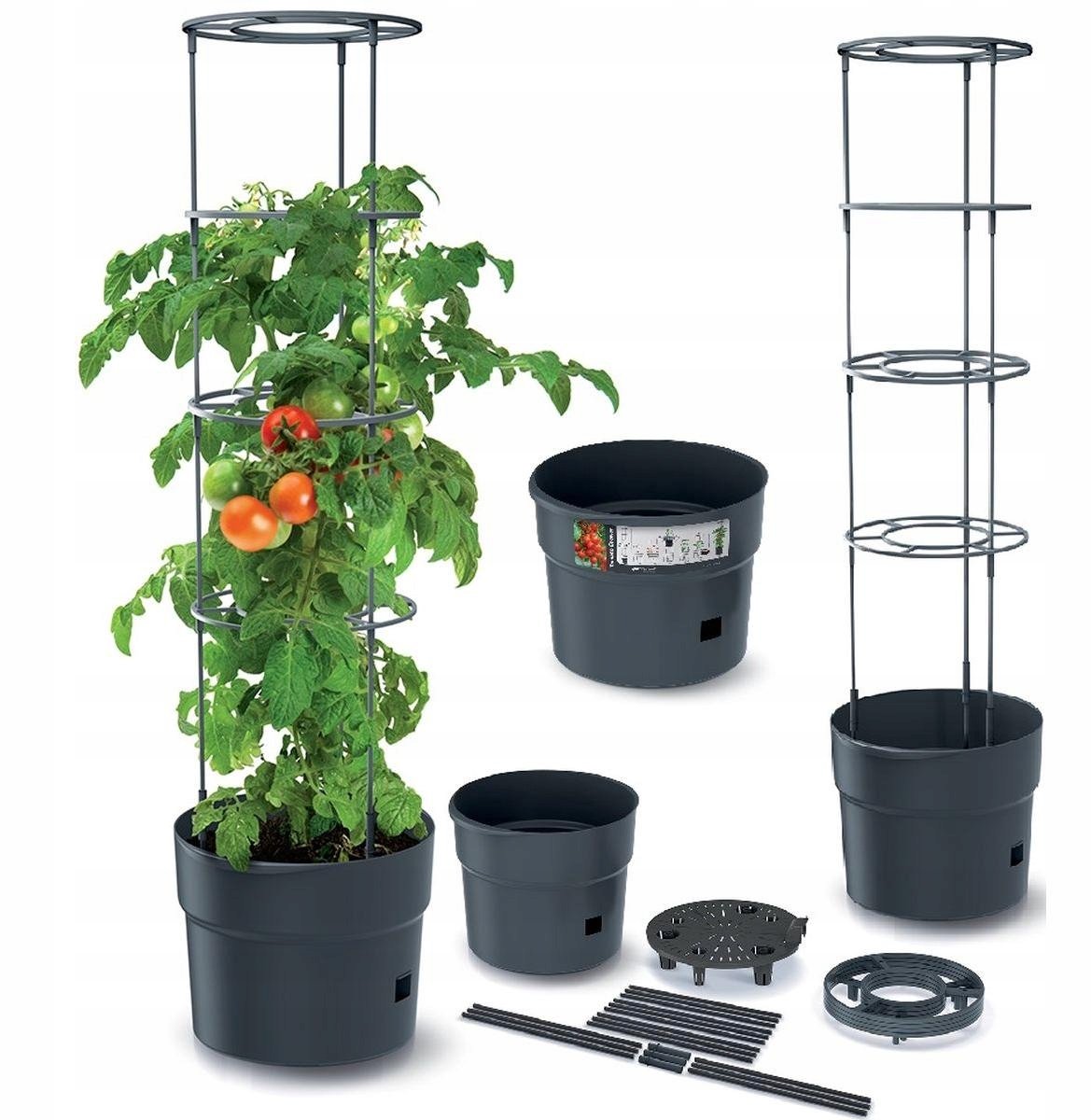 Merkloze Tomatenkweekpot met Stevige Klimhulp, 128cm