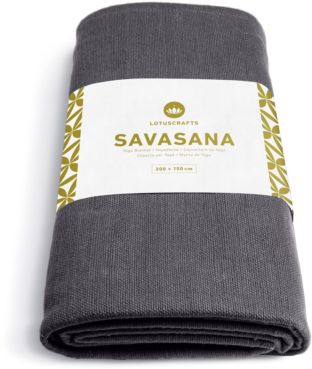 Solidchoice - Yoga Dekentje van 100% Katoen voor Meditatie en Ontspanning