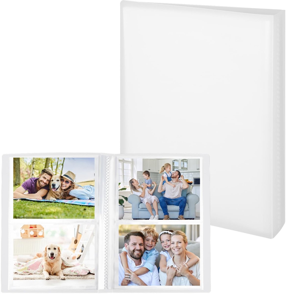 Solidchoice - 40 Pagina's Fotoalbum voor 80 Foto's 10x15 cm