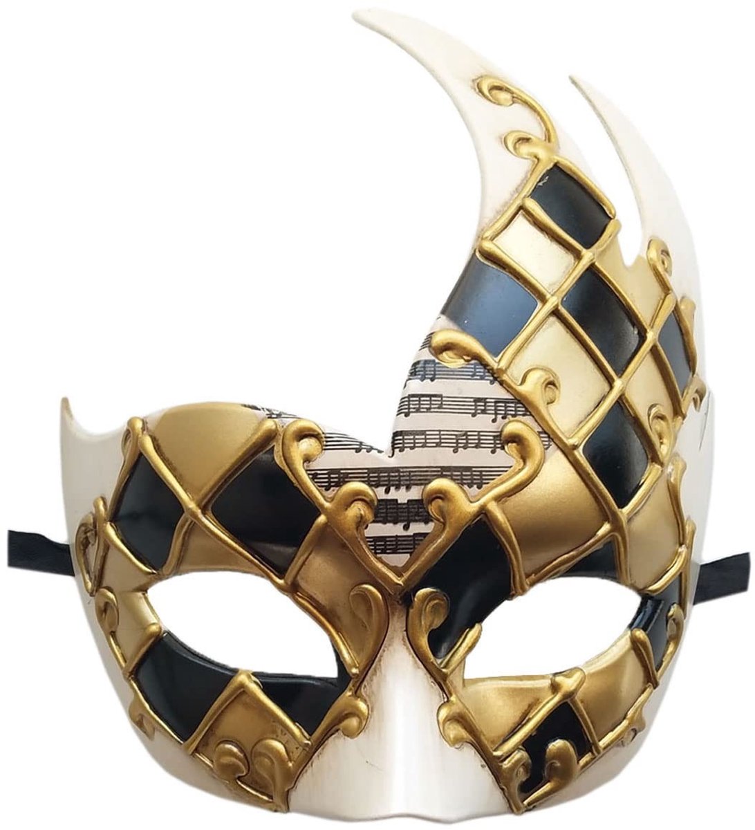 Elzusha - Vintage Venetiaanse Masker voor Feestjes en Verkleedpartijen