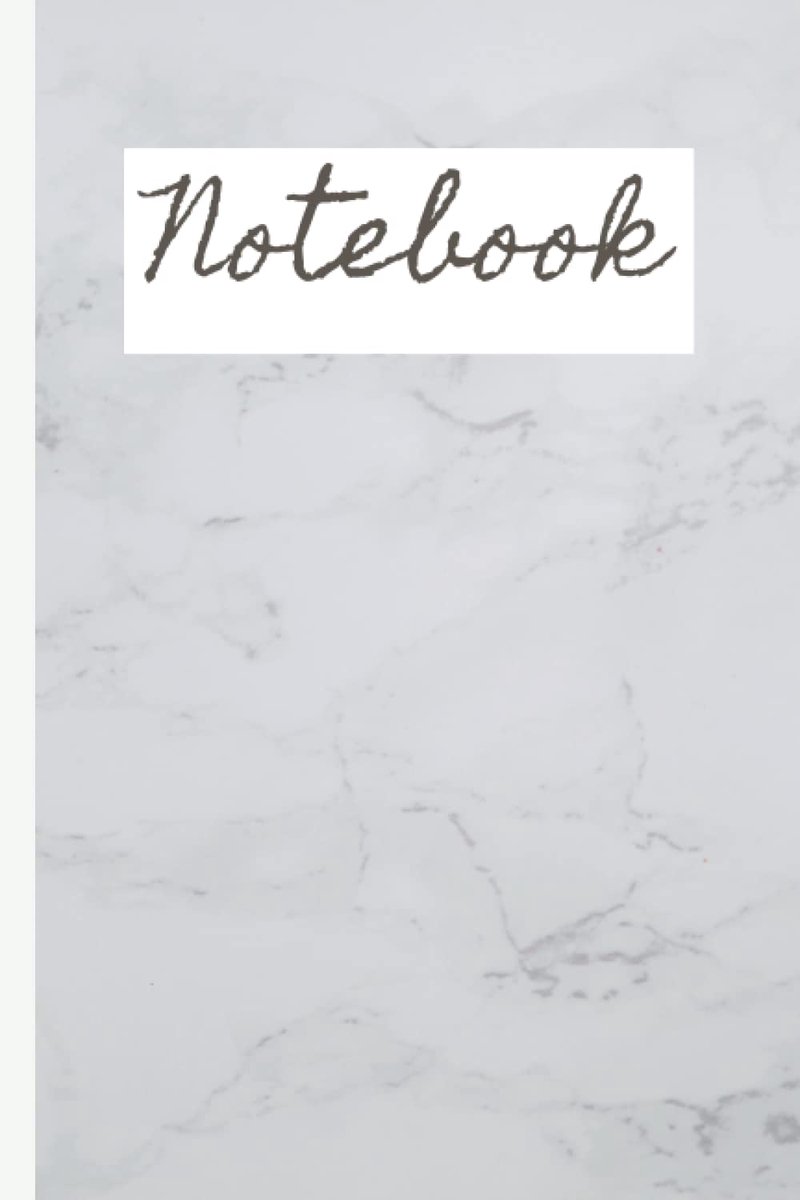Notebook: Marble look notebook - ShopVlot