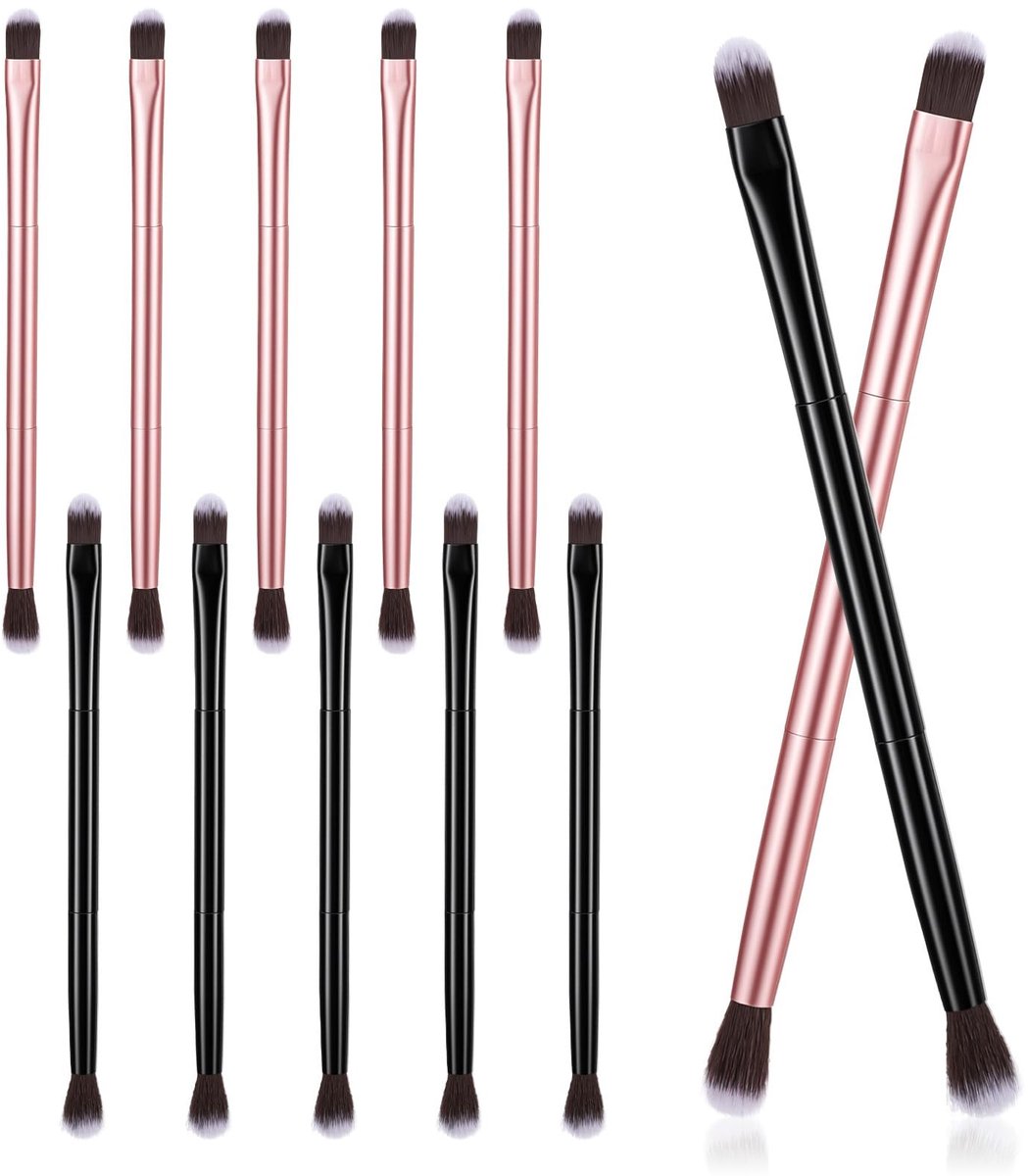Elzusha - Set van 10 Oogschaduw Contour Borstels voor Make-up
