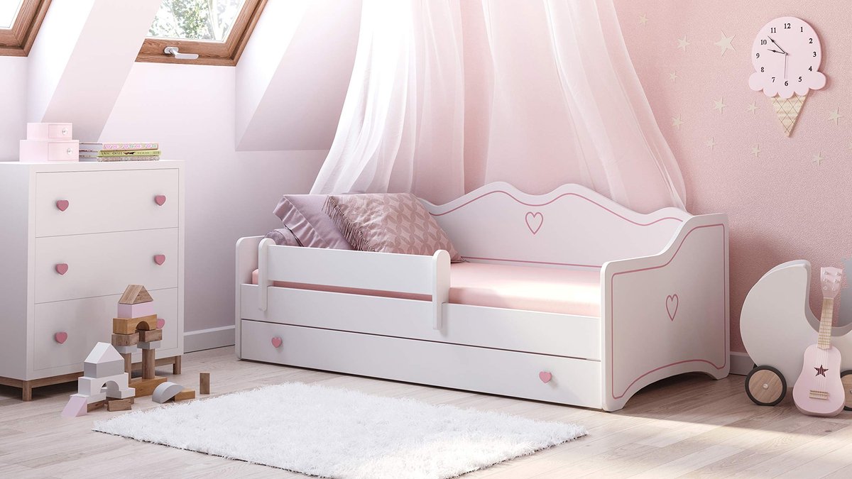Elzusha - Kinderbed met Lade, Stijlvol en Praktisch 180x80 cm
