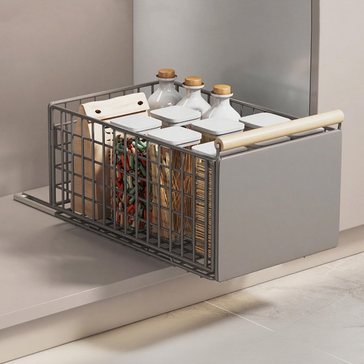 Elzusha - Telescopische Lade Organiser met Houten Handvat