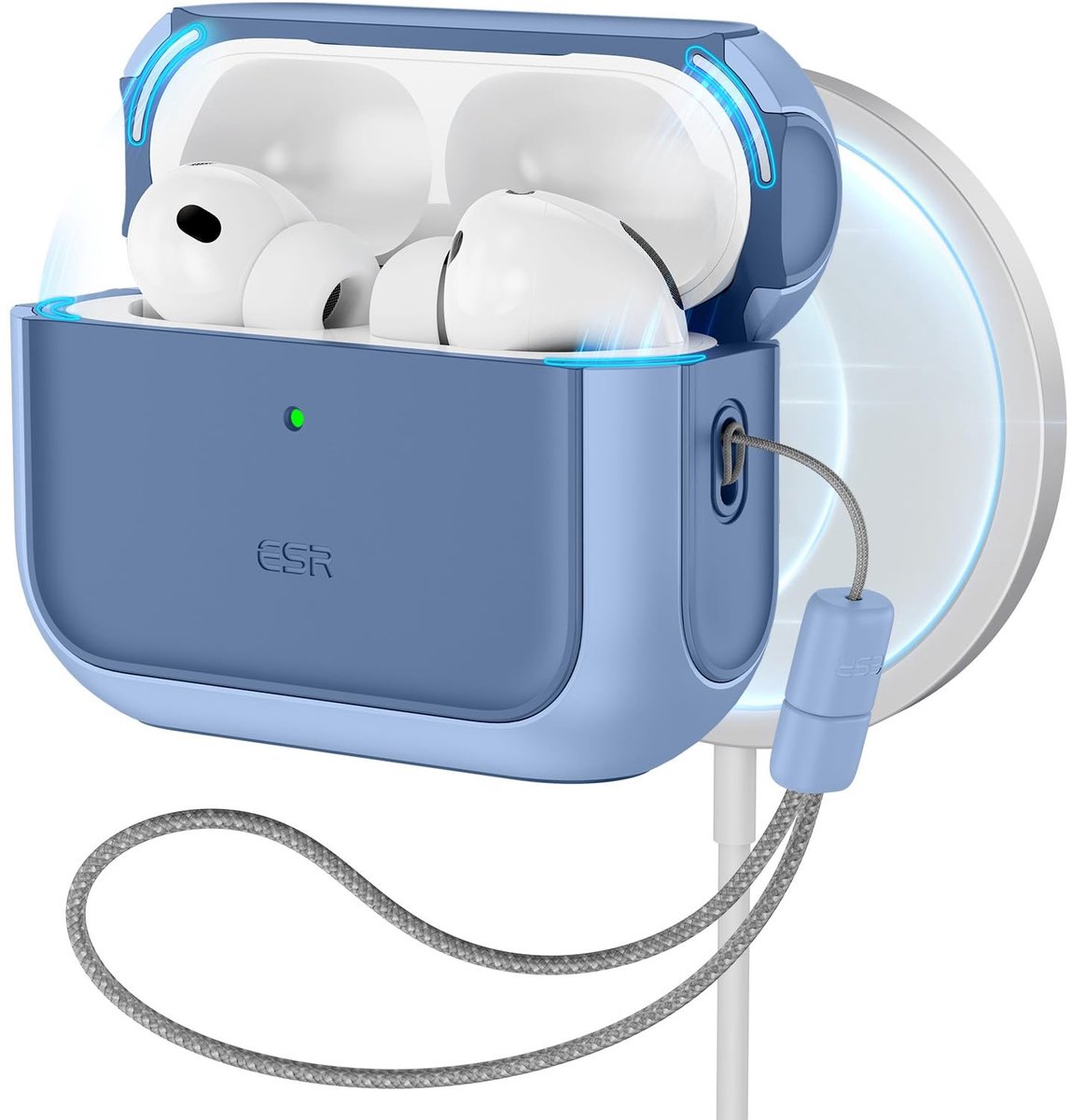 Elzusha - Beschermcase voor AirPods Pro 3 met MagSafe Compatibiliteit
