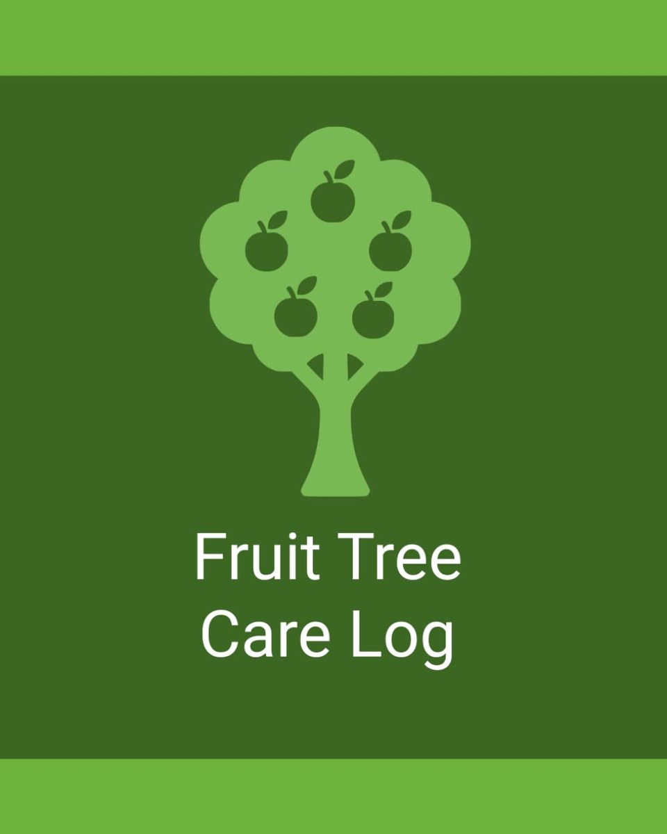 Fruit Tree Care Log: Record Pruning, Pollination, Harvests, and Seasonal Observations - ShopVlot