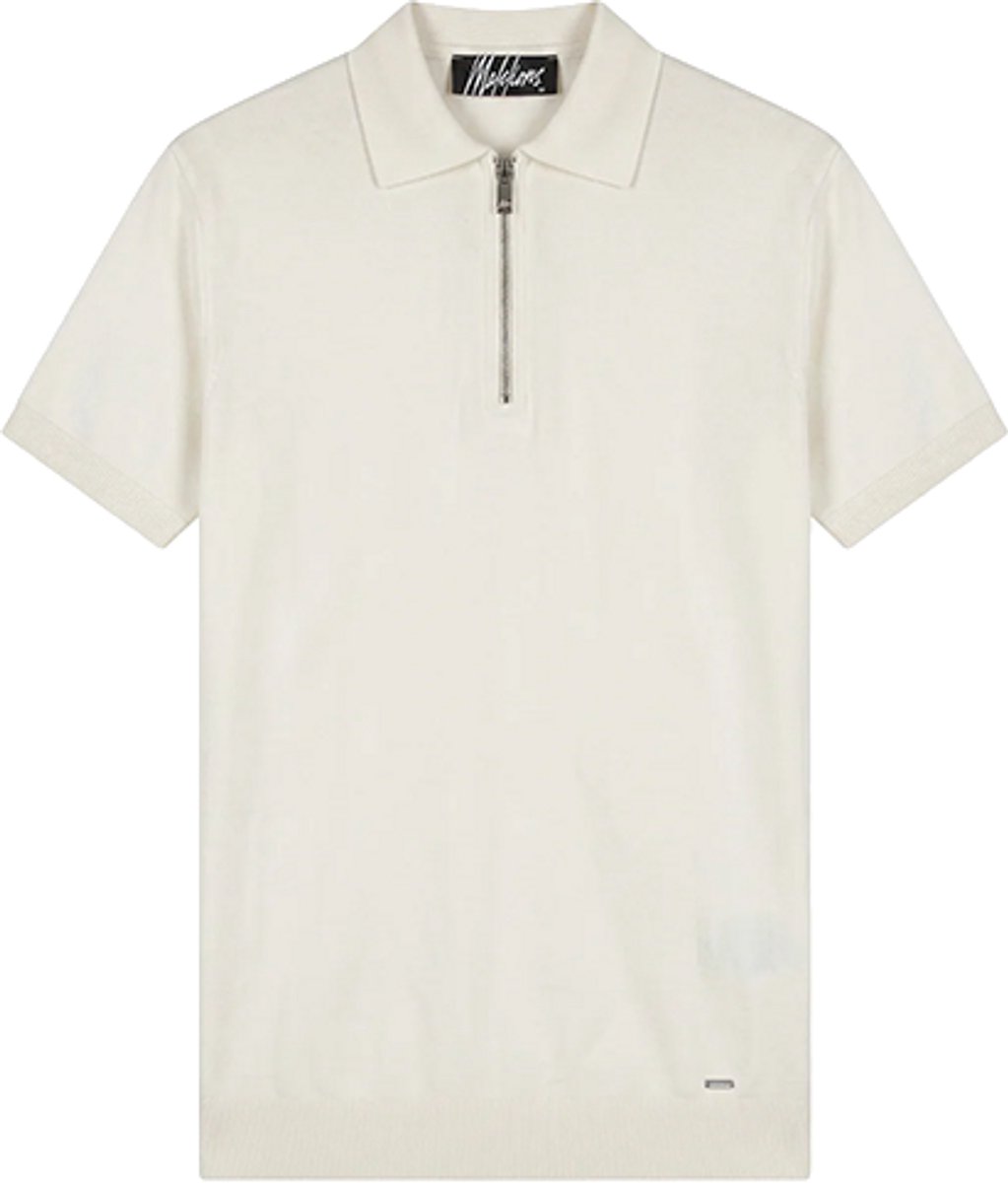 Malelions Knitted Zip Polo