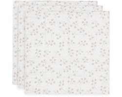 Jollein Hydrofiele Doek Small - 70x70cm - Leafy Dreams - 3 Stuks