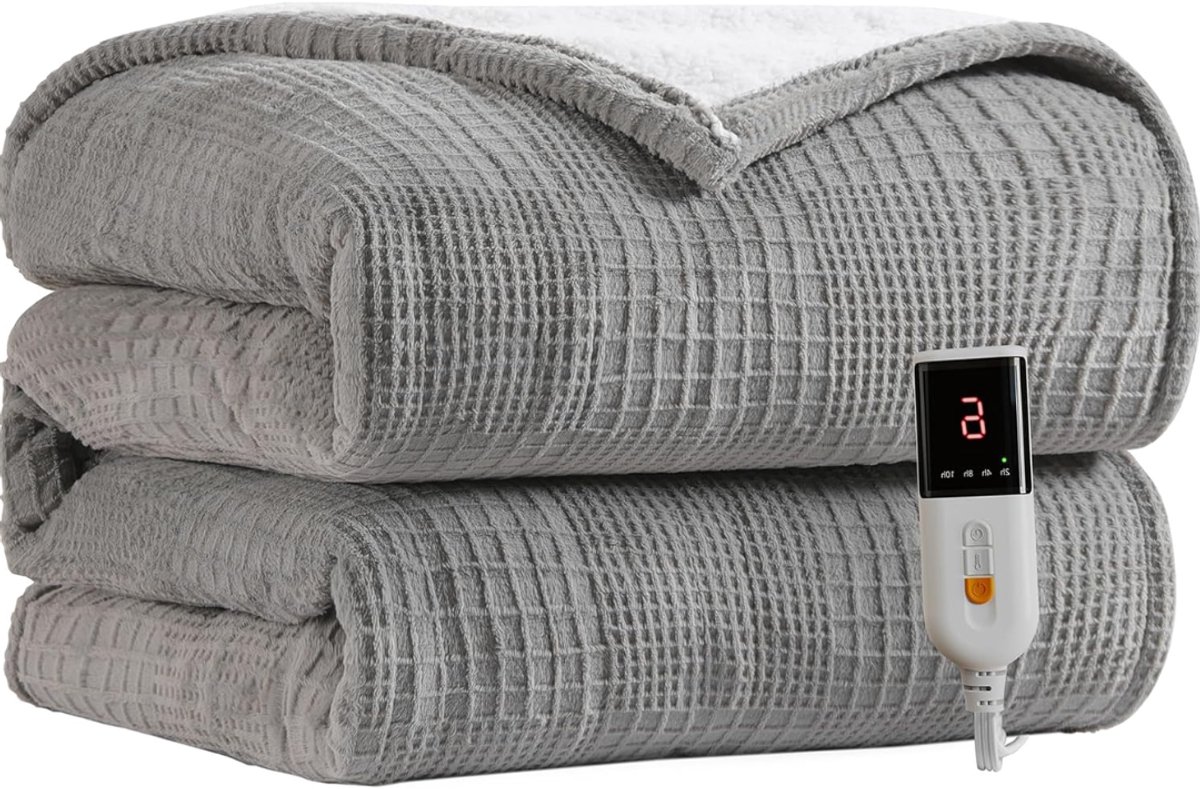 CRLYN® Warmtedeken - Elektrische Onderdeken - Elektrische Knuffeldeken