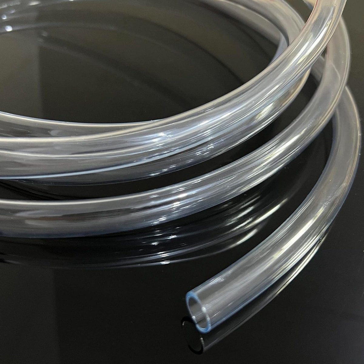 Flexibele Brandstofslang voor Vervanging, 9 mm x 11 mm (3 m), Geschikt voor Diesel, Water en Olie, Transparant en Duurzaam