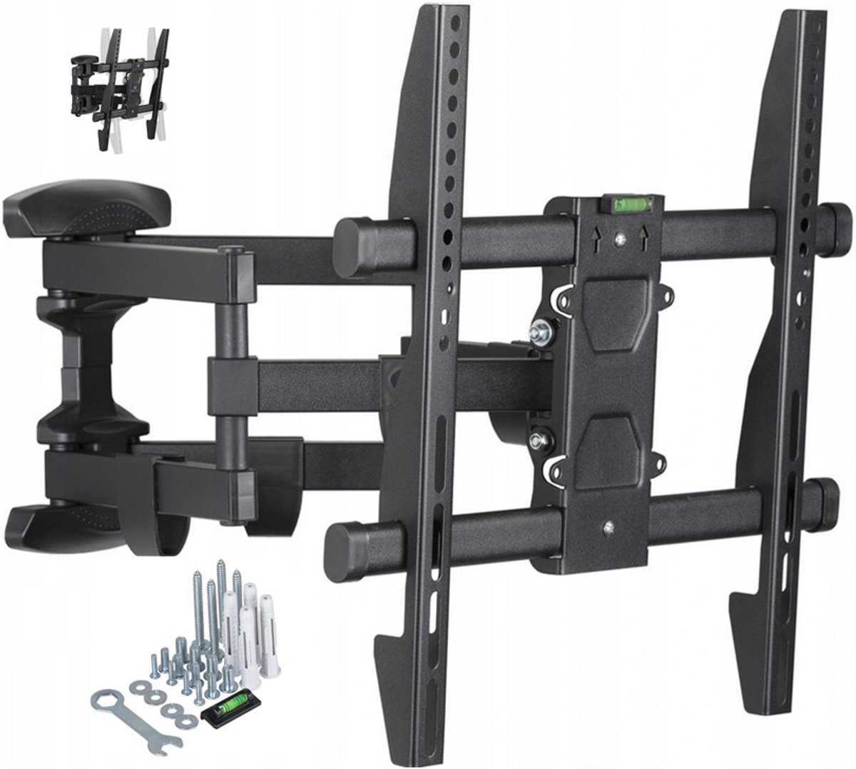 Universele Draaibare TV-muurbeugel, Merkloos, 40 kg, 60"
